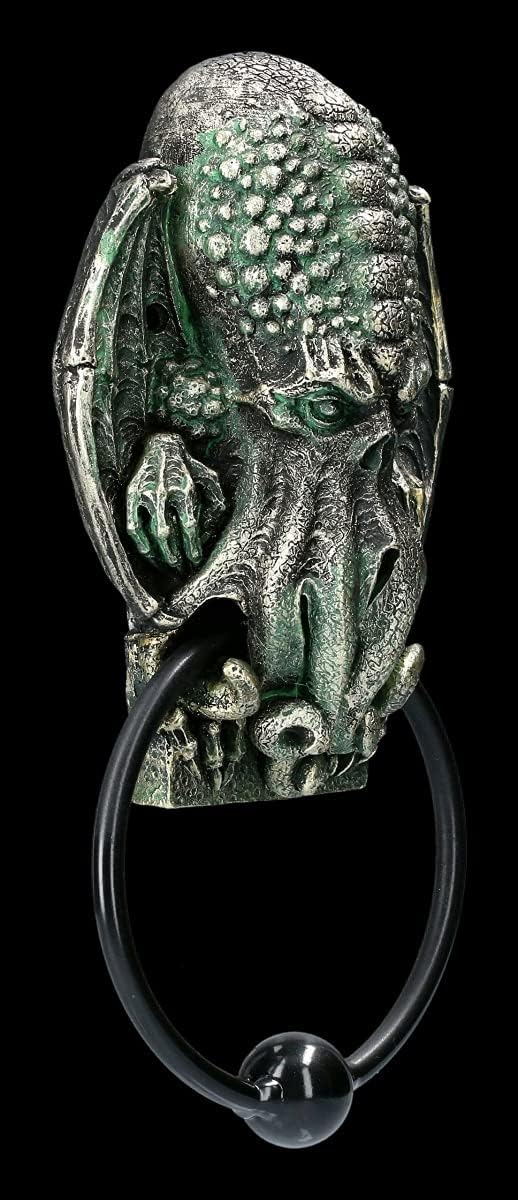 Figuren Shop GmbH Türklopfer Cthulhu | Kunststein | handbemalt | zum Hängen