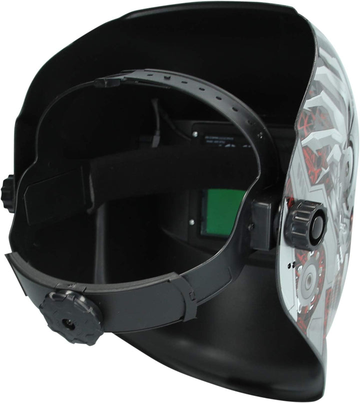 KS Tools 310.0195 Schweisser-Schutzhelm, Steel-Design