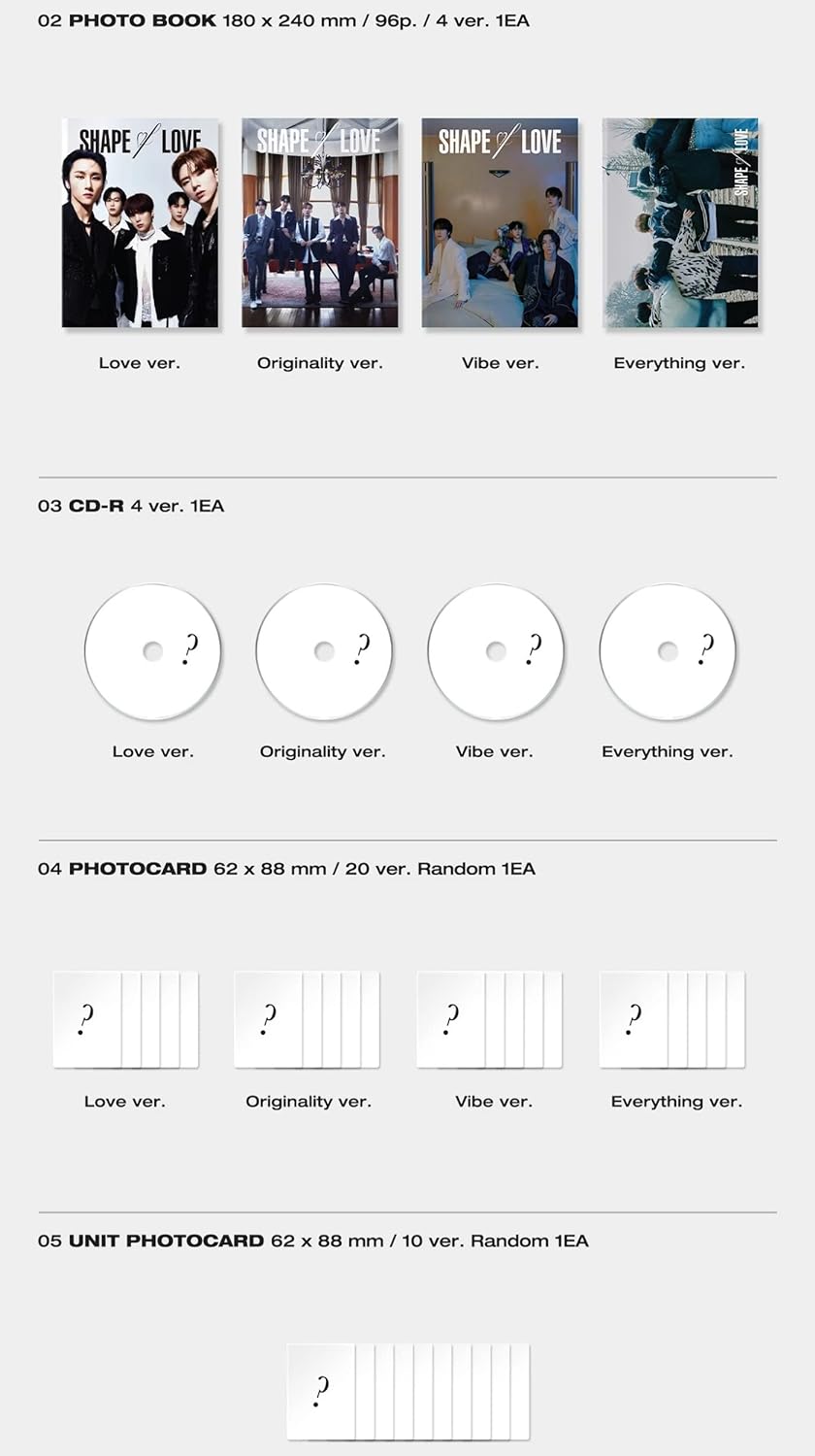 Shape of Love-Inkl.Photobook, Audio-CD