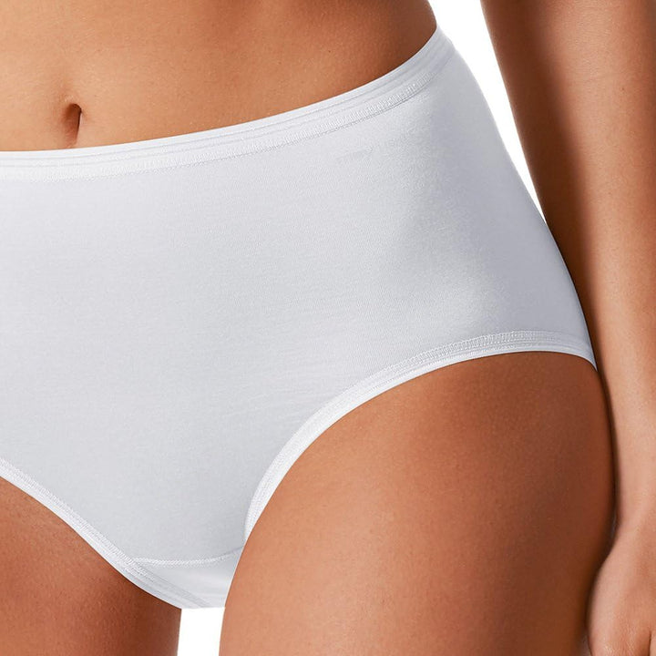 Mey 2er Pack Damen Taillen-Pants Lights Basic - 89203 - Weiss - Grösse 38 - Damenslips ohne Seitennä