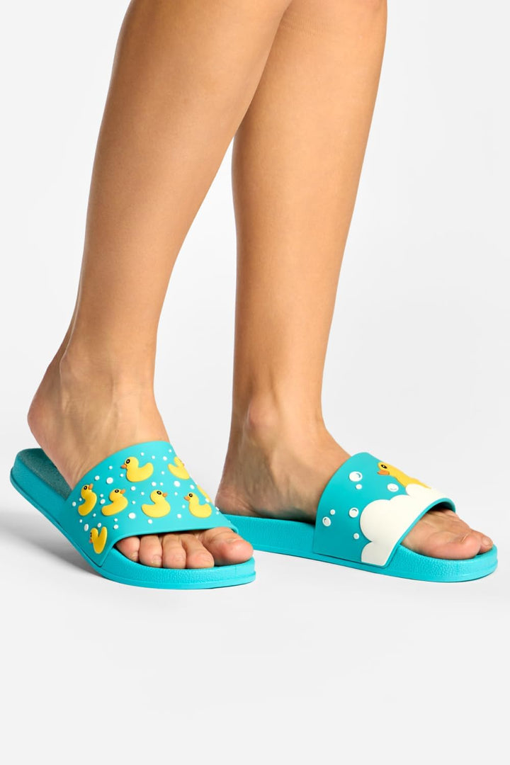 Dedoles Badeschuhe &amp; Hausschuhe Damen Herren &amp; Kinder Badesandalen lustige Designs Bücher Kaffee Par