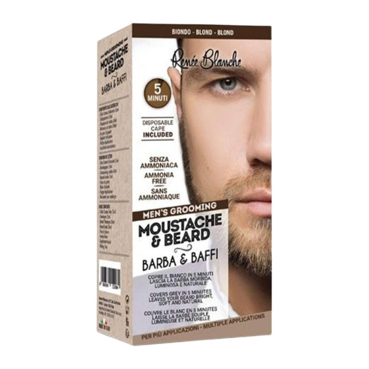 Renee Blanche Färbung für Bart und Schnurrbart Farbe Blond ohne Ammoniak 2 x 20 ml (1, Einheit) 1 20