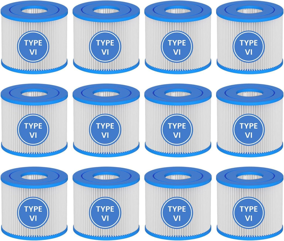 Typ VI Whirlpool-Filterkartusche für Lay-Z-Spa Miami, Vegas, Palm Springs, Paris, Monaco, Coleman Sa
