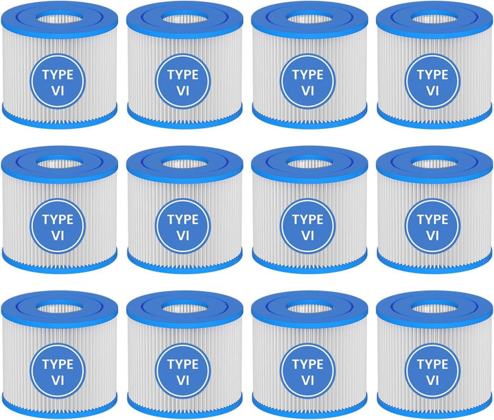 Typ VI Whirlpool-Filterkartusche für Lay-Z-Spa Miami, Vegas, Palm Springs, Paris, Monaco, Coleman Sa