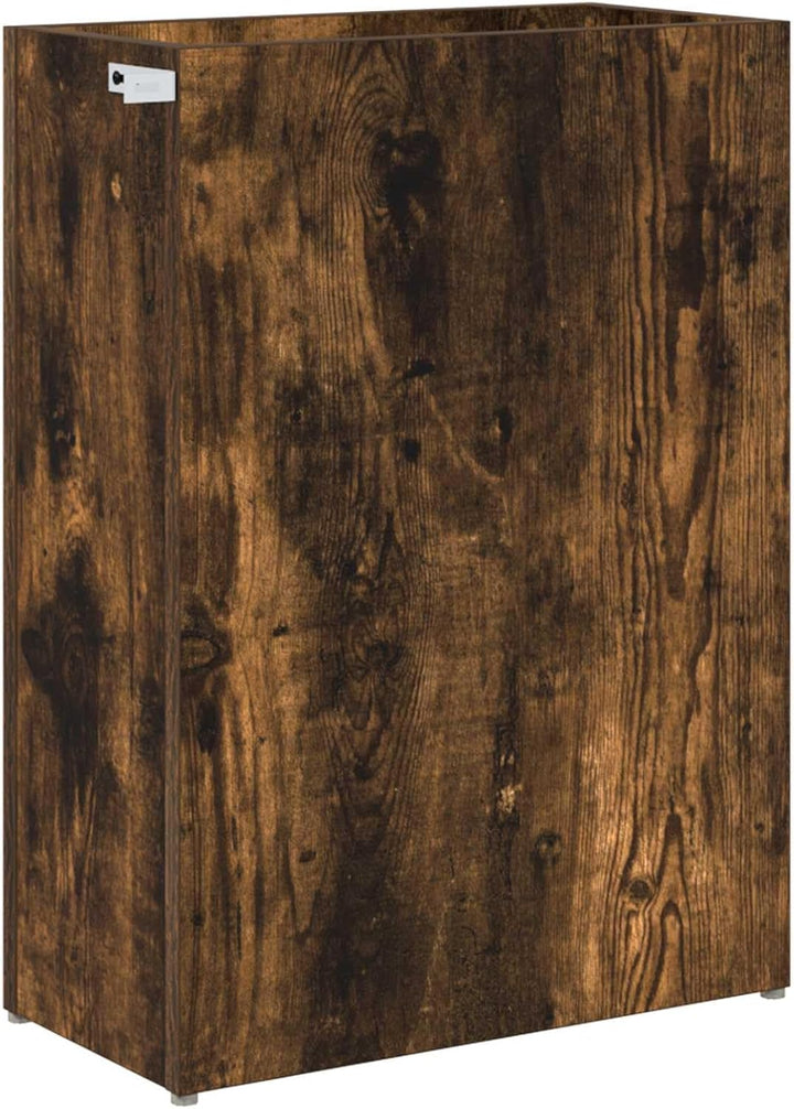 vidaXL Sonnenschirmhalter Geräucherte Eiche 40 x 20 x 55,5 cm, Moderner rechteckiger Flurständer, ro