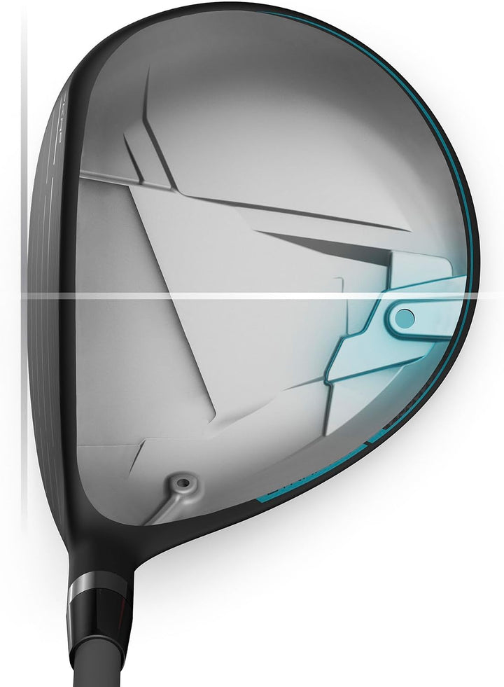 Wilson Staff Golfschläger, Dynapower Eisensatz 5-PW, GW, Stahl, Für Damen Rechts Graphit Damen 18.5