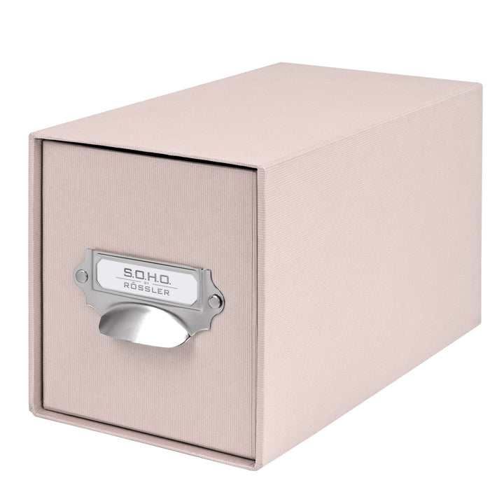 Rössler SOHO CD-Schubladenbox | Schubladen-Aufbewahrungsbox | Organizer mit Schublade | Storage Box
