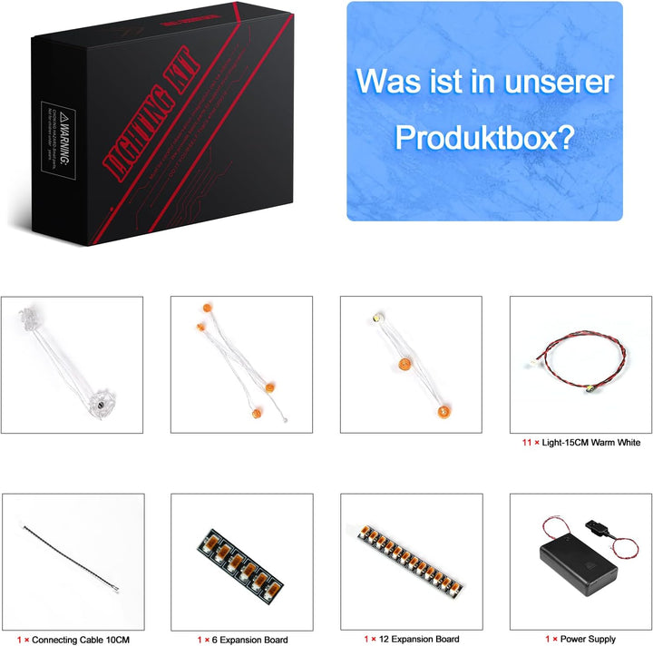 LocoLee Licht Kompatibel mit Lego Tantive IV, Nur Lichter Set - Kein Modell, Licht BeleuchtungSet Co