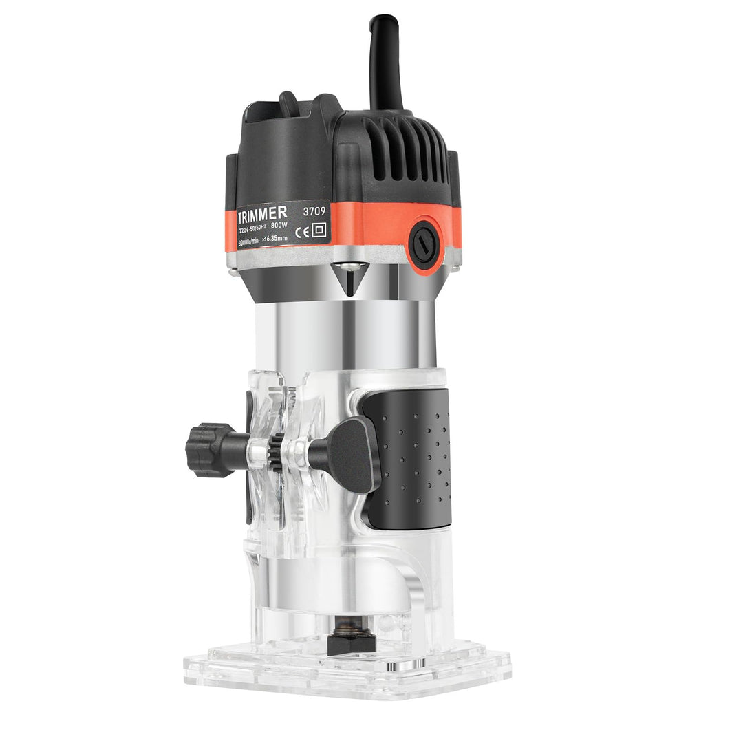 Holzfräse Oberfräse 800W 30000r/min Holzfräse Elektrische Hand Holz Oberfräse Kantenfräse Trimmer Ei