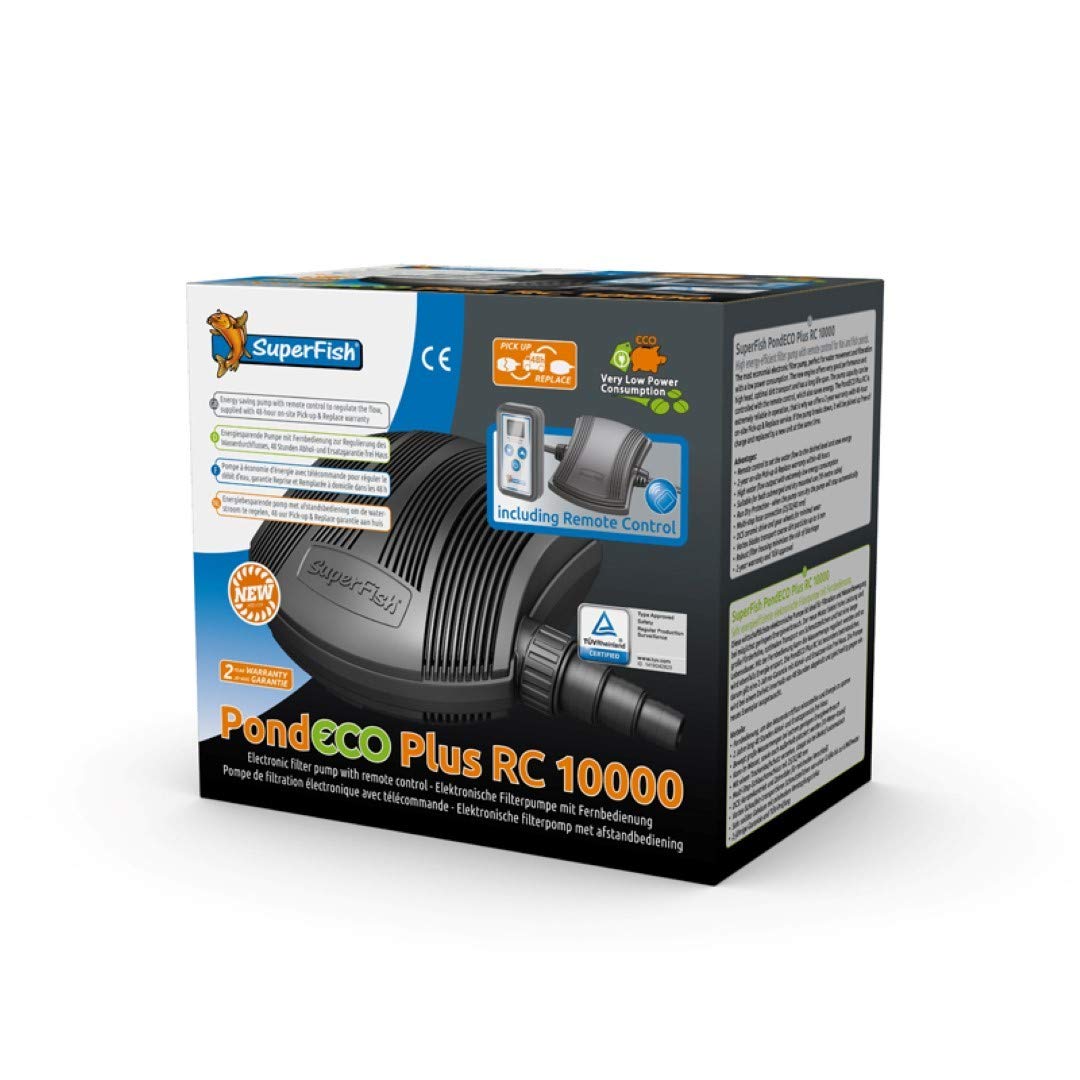 Superfish 676197/2612 Super Fish Pond Eco Plus RC 10000 RC 10.000, RC 10.000