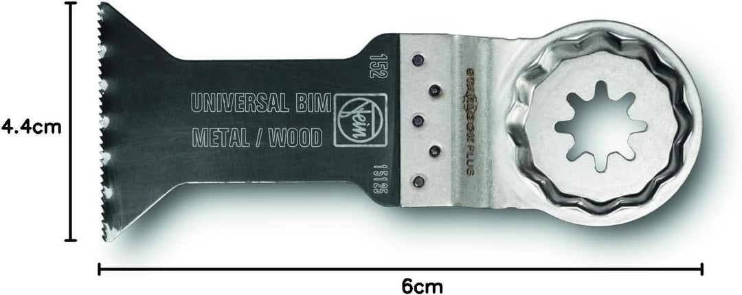 FEIN E-Cut Universal-Sägeblatt 10 Stück (Aufnahme Starlock Plus, Bi-Metall mit gewellter Universalve