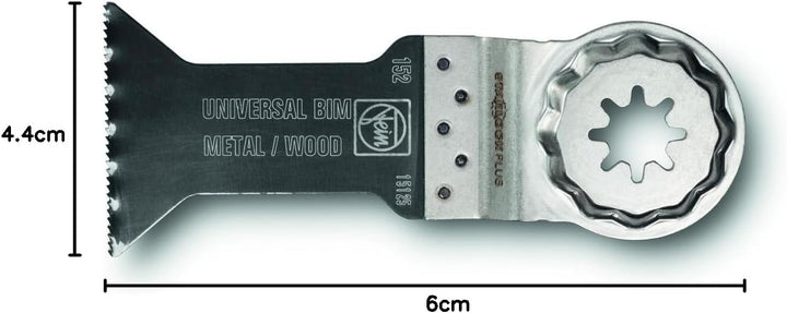 FEIN E-Cut Universal-Sägeblatt 10 Stück (Aufnahme Starlock Plus, Bi-Metall mit gewellter Universalve