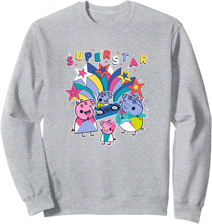 Peppa Pig Super Star Poster Sweatshirt