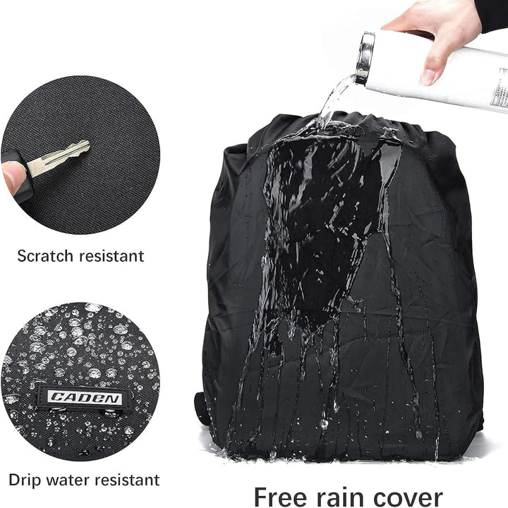 CADeN Professional Trolley Large Camera Backpack Bag for DSLR/SLR Mirrorless Camera Waterproof, Came