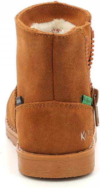 Kickers Mädchen Aldiza Stiefelette 33 EU Braun, 33 EU Braun