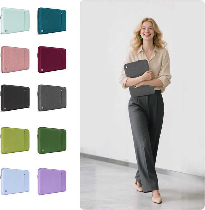 DOMISO 17 Zoll Wasserdicht Laptop Sleeve Case Notebook Hülle Schutzhülle Tasche Laptoptasche Schutza