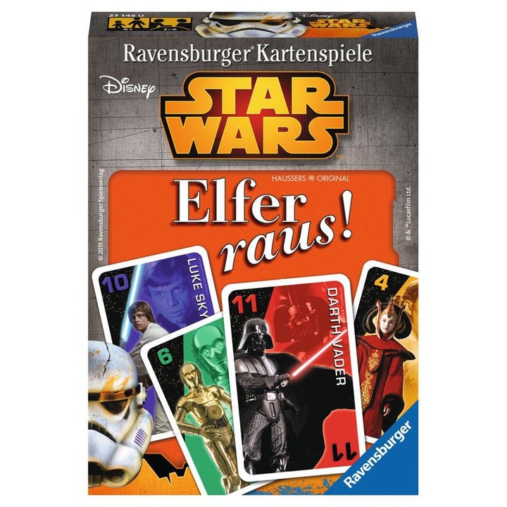 Ravensburger 27145 - Star Wars Elfer Raus Kartenspiel