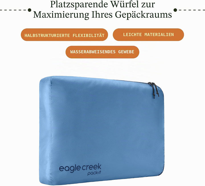 Eagle Creek Pack-It Isolate and Reveal Packwürfel-Set – strapazierfähiges, ultraleichtes und wassera