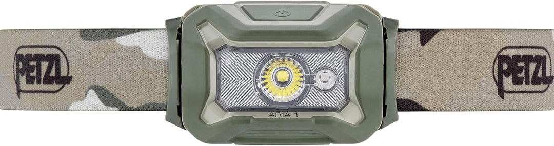 Petzl, Aria 1 Rgb, Frontallampe, Mimetisch, U, Unisex Erwachsener, Mimetisch