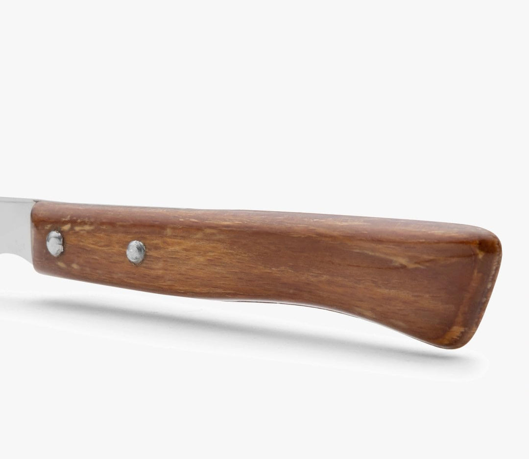 Arcos 372000 Table Messer - Steakmesser Set -KlingeNitrumEdelstahl110mm-HandGriffPack-HolzFarbeBraun