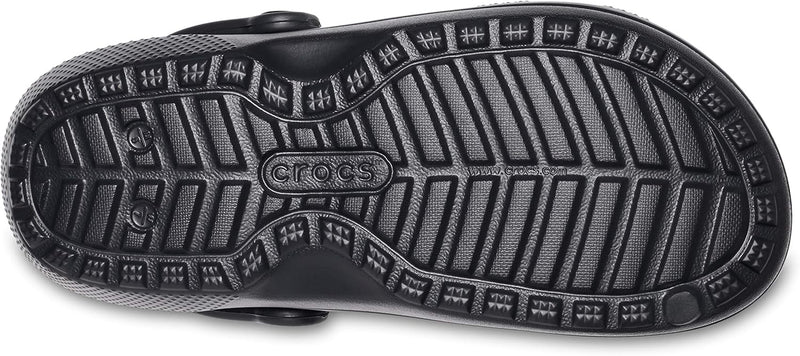 Crocs Unisex Classic Lined Clogs 33/34 EU Schwarz, 33/34 EU Schwarz
