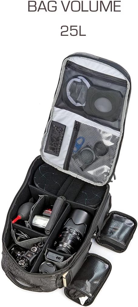 Kameratasche Valkyrie Valkyrie Medium 20L Onyx, Medium 20L Onyx