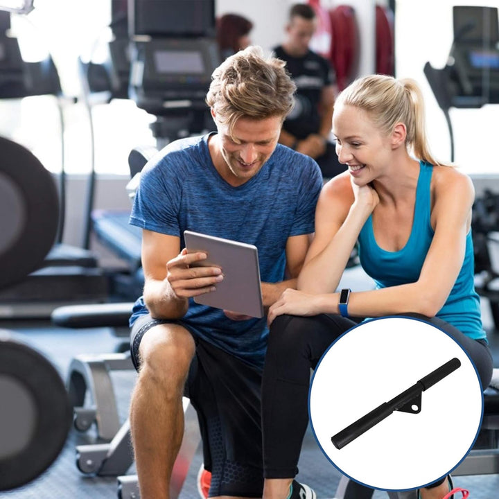 BESPORTBLE Drehbare Bizeps-Zugstange mit Gerader Stange Seilzug-Befestigungssystem Handkrafttraining
