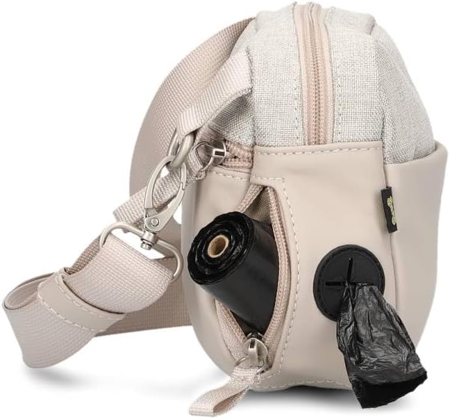 Zwei Hunde Leckerli Tasche Leo LEH50 im modernen Casual Look – Futterbeutel für Hundetraining &amp; Gass