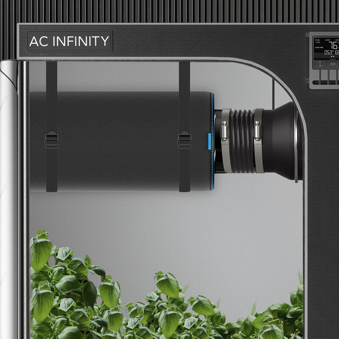 AC Infinity Air Carbon Filter 4 "mit Premium Australian Virgin Charcoal, für Inline-Kanalventilator,