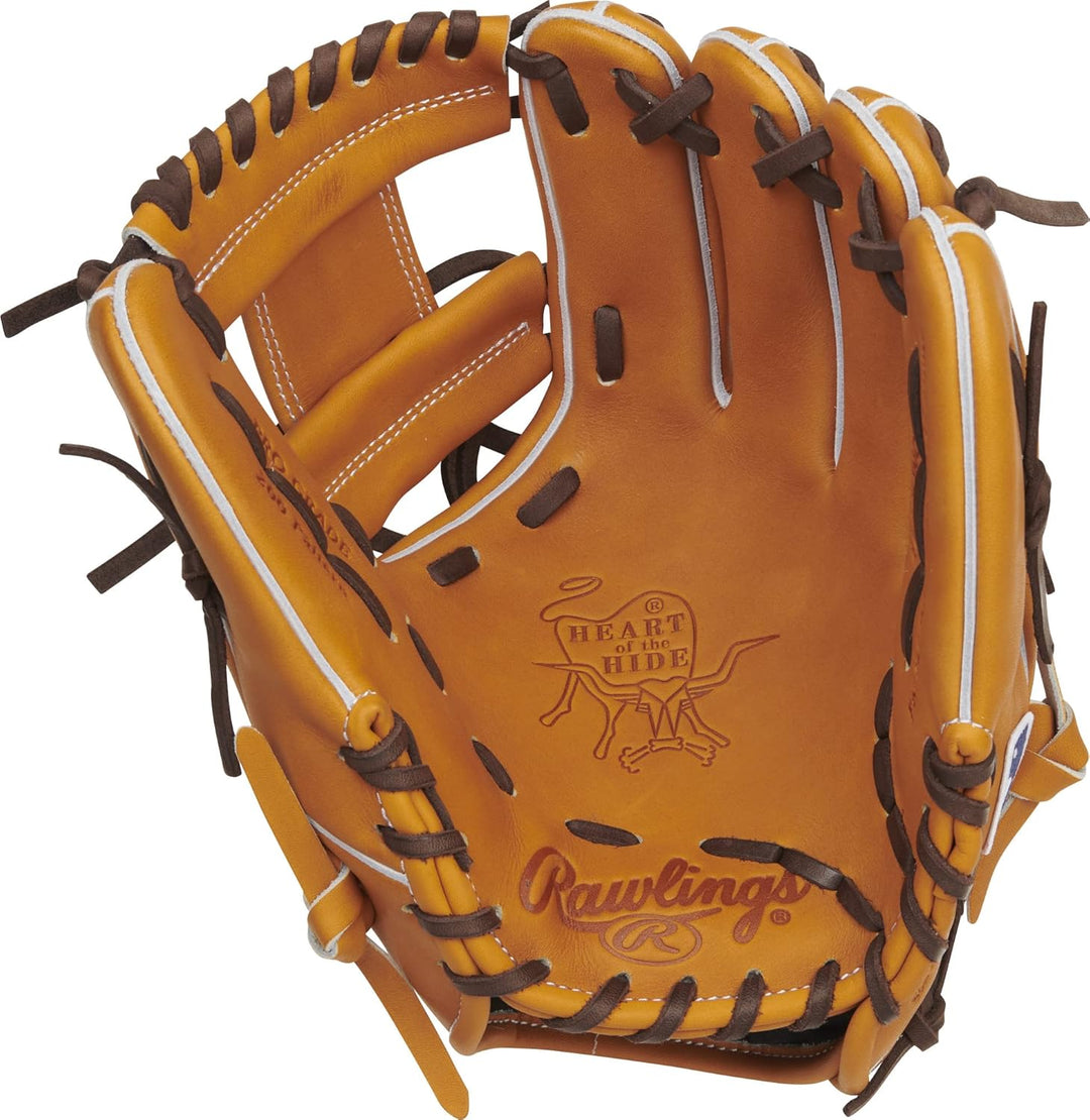 Rawlings Heart of The Hide Baseballhandschuh-Serie Rechte Hand Wurf Infield Pro I-Web 29,2 cm (11,5