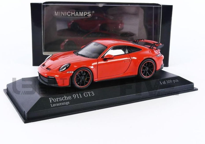 Minichamps Porsche 911 (992) GT3 2020 orange Modellauto 1:43, 410069200