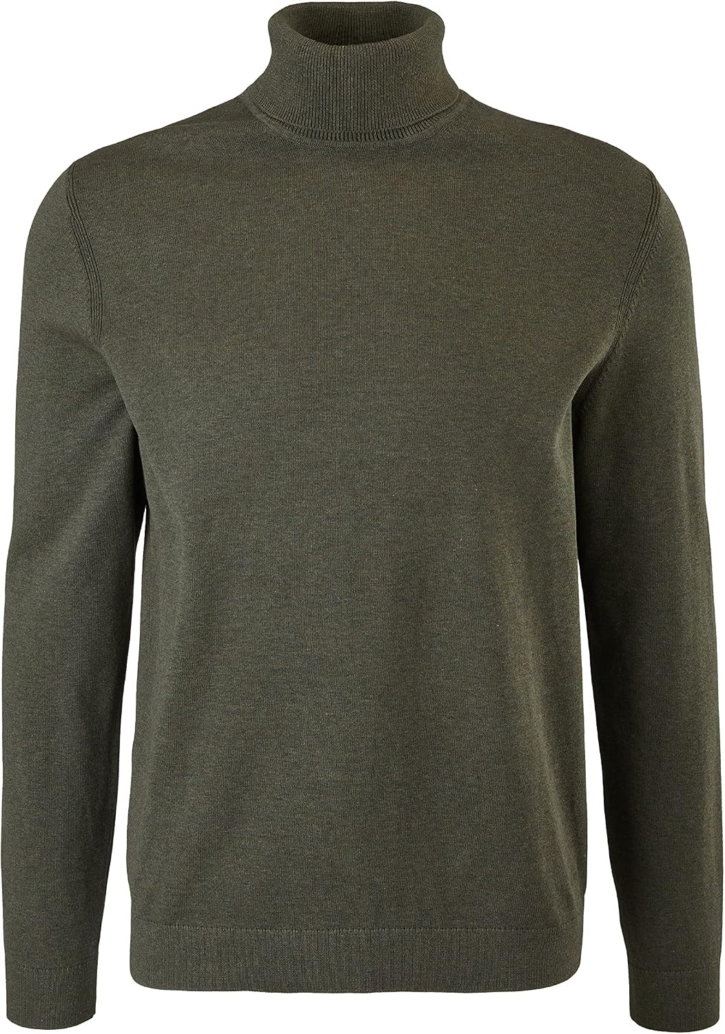 S. Oliver Herren Rollkragen Pullover Pulli Feinstrick Black M Olive 79w0, M Olive 79w0