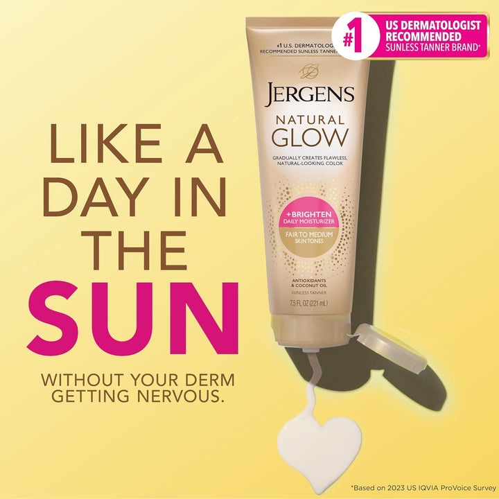 Jergens Natural Glow Daily Moisturizer (Fair to Medium) Körperselbstbräuner