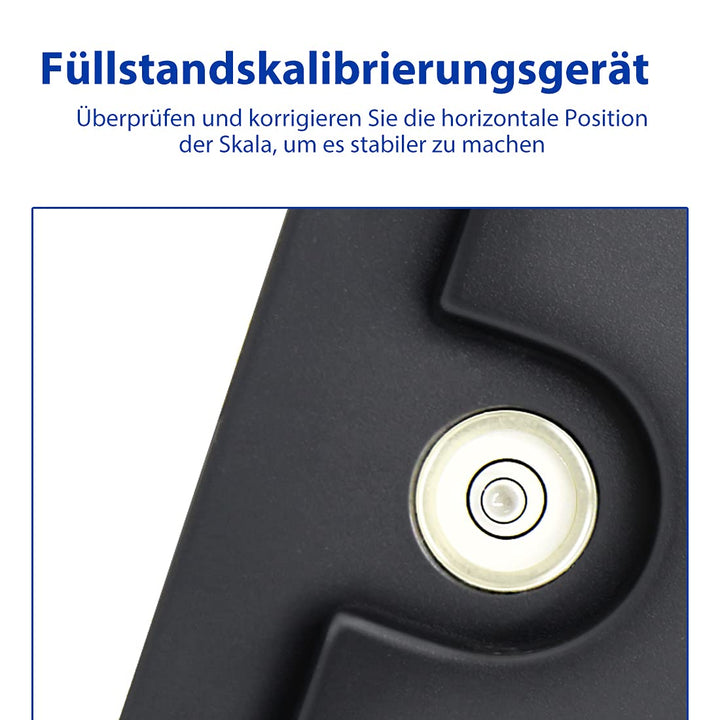 ACLAS Marktwaage Waage mit Stange 30kg Kontrollwaage Geeichte Ladenwaage - mit Dual LCD-Display Indu