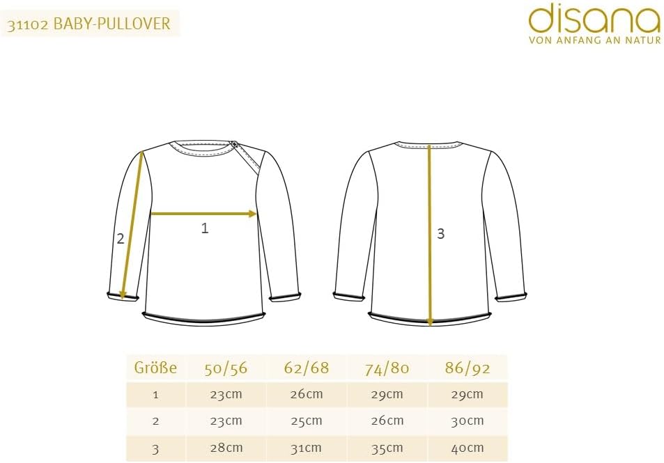 Baby-Pullover Baby & Kleinkind - 100% Bio-Merino - atmungsaktiv, warm Unisex Gr. 50 – 92 - nachhalti