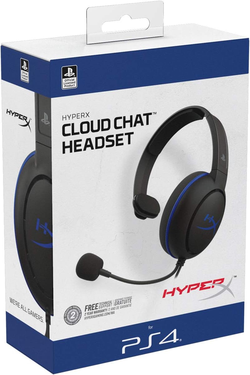 HyperX Cloud Chat for PS4 – Gaming Kopfhörer für PS4