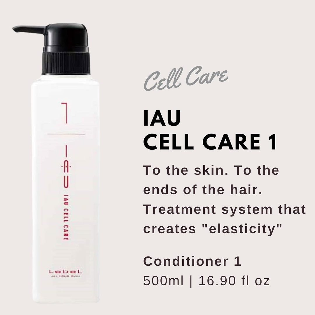 Lebel IAU Cell Care 1-500ml (Green Tea Set)