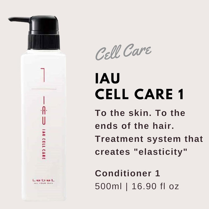 Lebel IAU Cell Care 1-500ml (Green Tea Set)