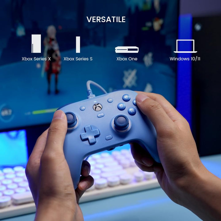 GameSir G7 SE Blue Wired Xbox Controller for PC, Xbox Series X/S, Xbox One, Officially Licensed Hall