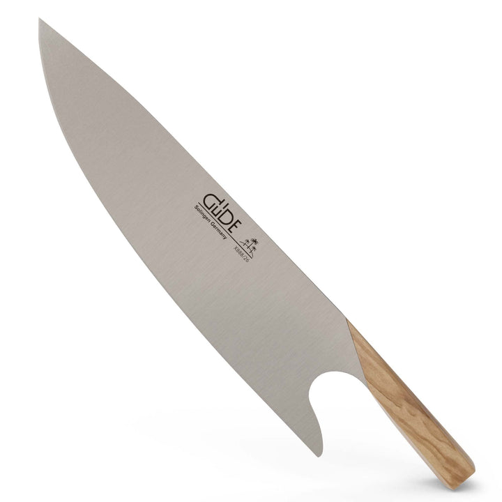 GÜDE Solingen - THE KNIFE geschmiedet, 26 cm, Olivenholz, THE KNIFE, Handmade Germany, Olive
