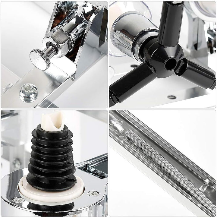 Turefans Weinspender zur Wandmontage,Flaschenhalter Wand (6 Flaschen)