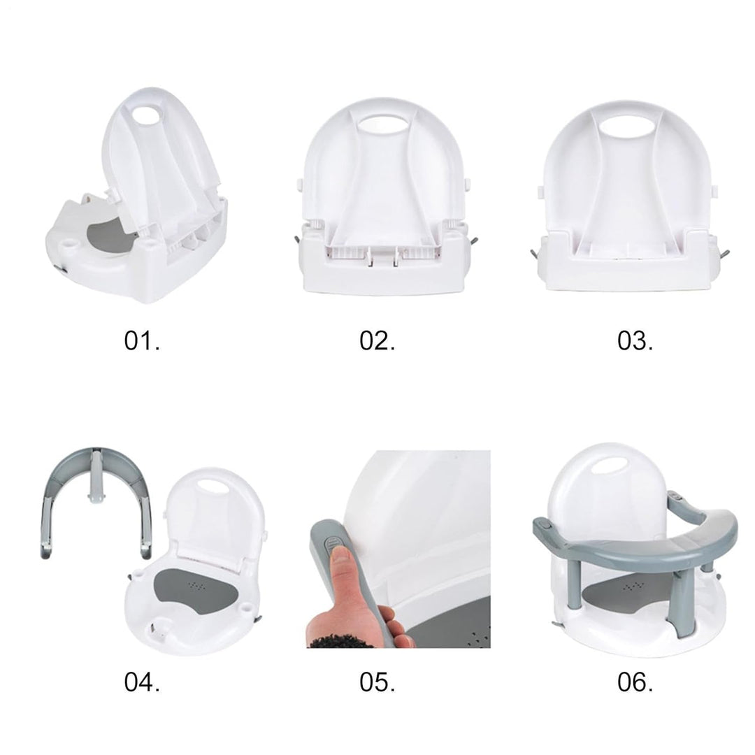 Babybadestuhl Ab 6 Monate Badewannensitz Baby Badesitz Für Badewanne Faltbarer Rutschfest Stabil Bab
