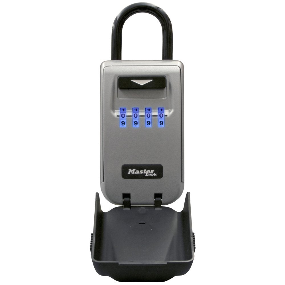 Master Lock 5424D 2 Pack 6,4 cm beleuchtetes Zifferblatt tragbares Schloss Box leuchtend, tragbar (2