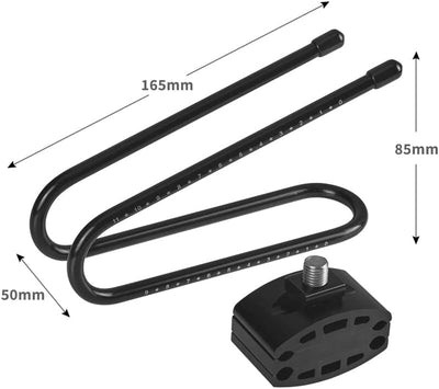 CYSKY Fahrradsitz Stossdämpfer Fahrradsattel Aufhängungsvorrichtung für MTB Mountain Road Freizeit F