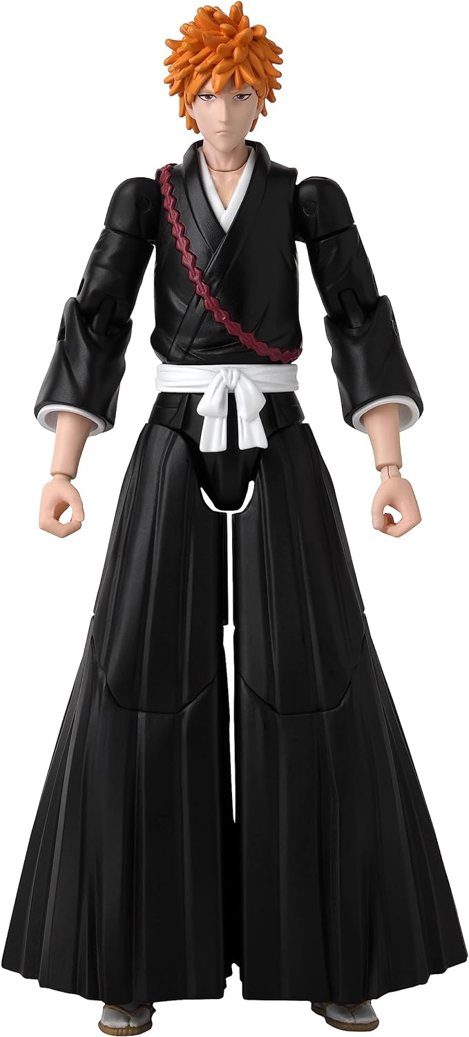 BANDAI Anime Heroes Bleach - Kurosaki Ichigo Action Figure (36971), Kurosaki Ichigo