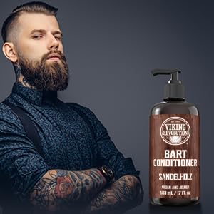 Viking Revolution - Bart Conditioner - Bart conditioner Für Männer Mit Arganöl & Jojobaöl - Weichmac
