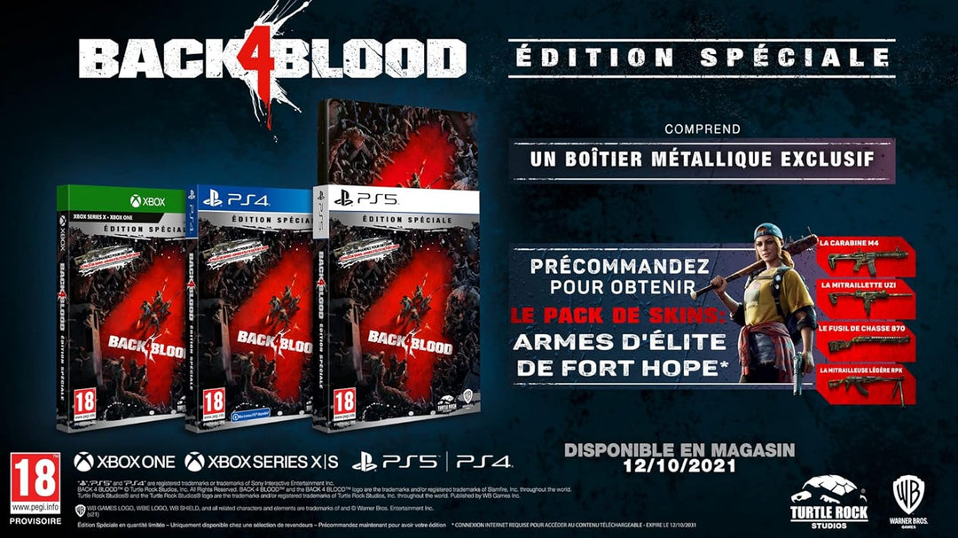 WARNER BROS INTERACTIVE Back 4 Blood - ED Speciale P5 VF, 5051889688259