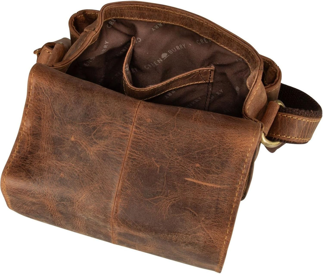 Greenburry Damen Vintage Tasche Einheitsgrösse Brown, Einheitsgrösse Brown