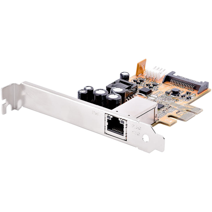 StarTech.com 1 Port 2.5 Gbit/s PoE Netzwerkkarte, PCI Express Ethernet Karte RJ45, 30W 802.3at PCIe