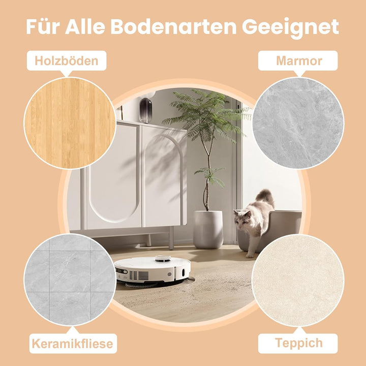 1 Stück TriCut Bürste für Dreame L10s Ultra Gen 2 / L10s Pro Ultra / L10s Ultra / X30 Ultra / X40 Ul